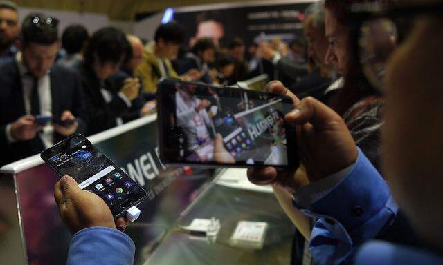 Das neueste Huawei-Smartphone gilt als Highlight des Mobile World Congress.  