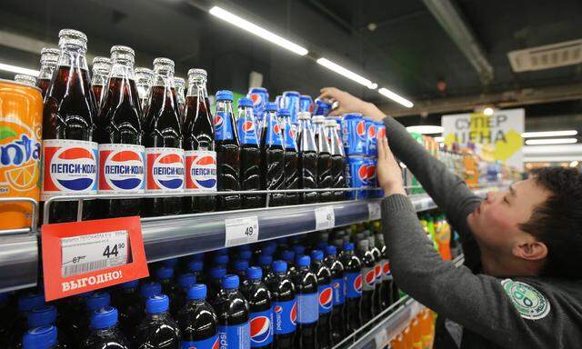 Der US-Konzerne Pepsi verdient im Vorjahr 718 Mio. US-Dollar in Russland. 