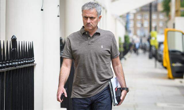 Jose Mourinho in London.