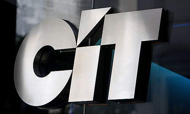FILE - In this July 20, 2009 file photo, the logo of the CIT Group is seen in New York. Small busines