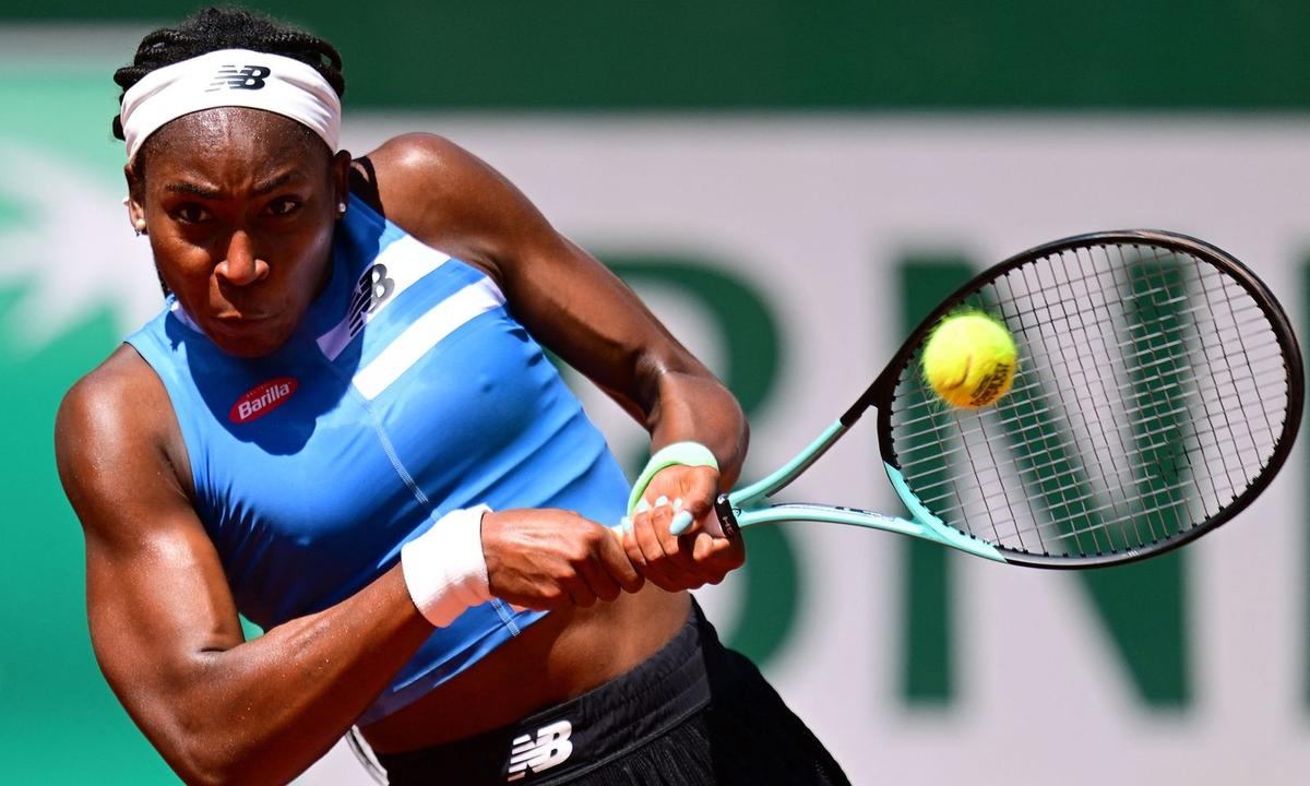 Vorjahresfinalistin und Grabher-Bezwingerin Coco Gauff