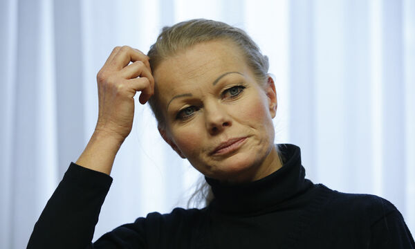 Oertel, co-leaders of anti-immigration group PEGIDA, a German abbreviation for ´Patriotic Europeans against the Islamization of the West´, is pictured during a Reuters interview in Dresden