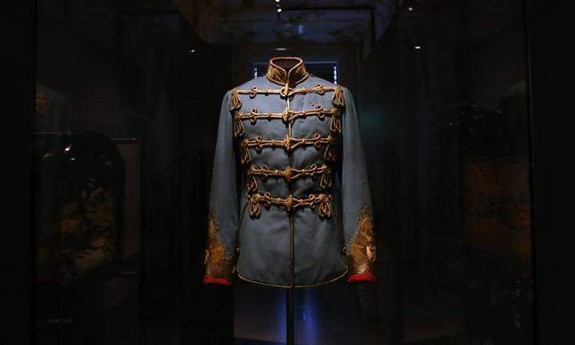 A uniform of former Austrian Emperor Franz Joseph is seen in Vienna
