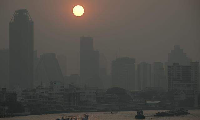 ie Luft in den Städten Bangkok und Chiang Mai war im vergangenen Jahr an einigen Tagen unter der schlechtesten weltweit. 