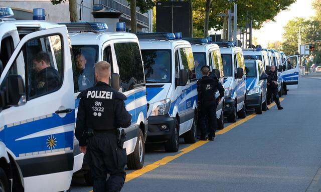 Polizeieinsatz in Chemnitz