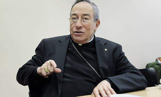 Kardinal Oscar Rodriguez Maradiaga leitet die Reformkommission für Strukturreformen des Papstes.