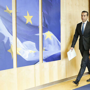 Christian Kern bei seinem Antrittsbesuch in Brüssel.