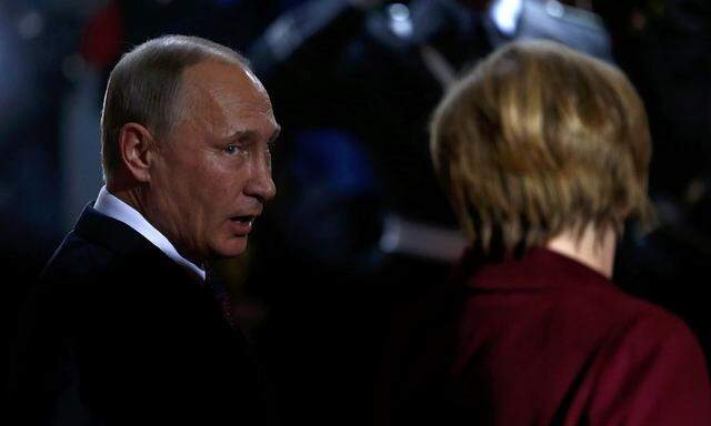 Putin, Merkel