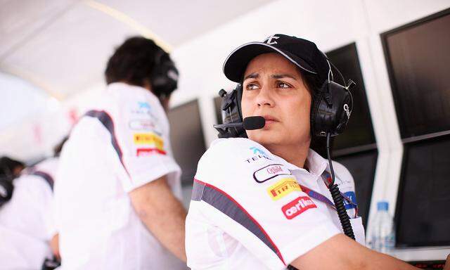 Monisha Kaltenborn 2012 als Sauber-Teamchefin beim Grand Prix von Bahrain.