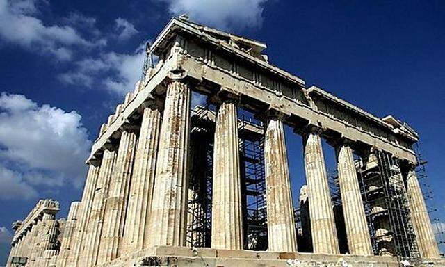 GREECE ACROPOLIS TOP MONUMENT