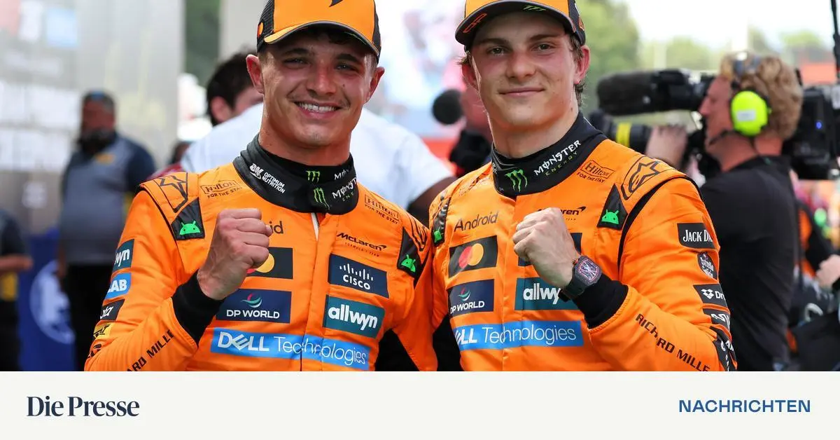 Formel-1-Norris-und-Piastri-demonstrieren-in-Spielberg-Einigkeit