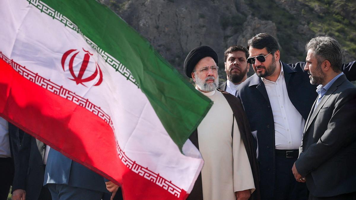 Irans verstorbener Präsident Ebrahim Raissi bei seinem letzten öffentlichen Auftritt. 