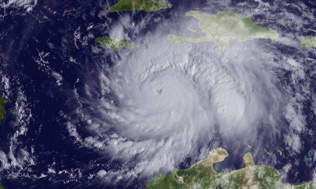 Satellitenbild des Hurrikans Matthew