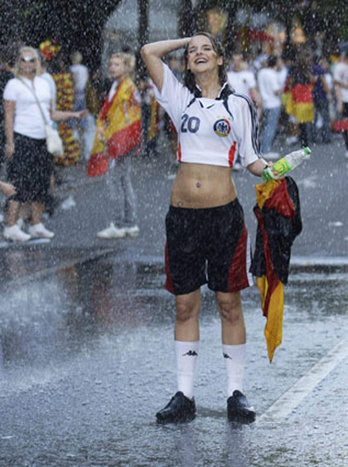 Für Deutschland gab es eine kalte Dusche.