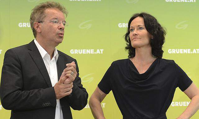Rudi Anschober und Grünen-Chefin Eva Glawischnig