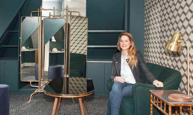 Gekürt. Dorothée Meilichzon,   Maison-&-Objet-Designerin des Jahres, im Hotel Pigalle.
