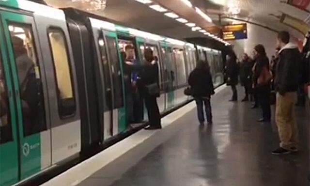 Vorfall in der Pariser U-Bahn