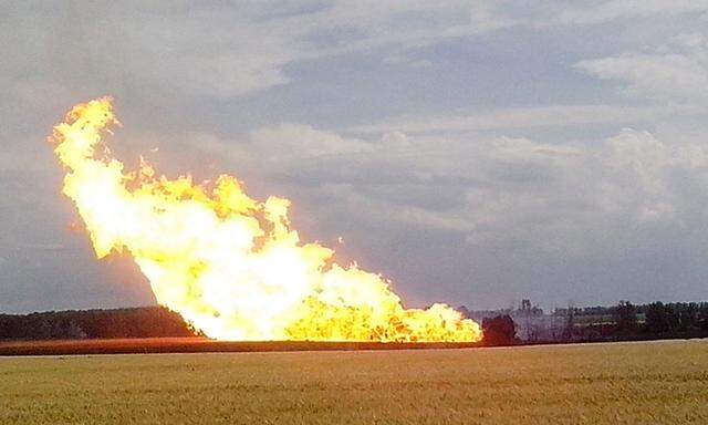 Ukraine: Explosion an Gas-Pipeline nach Europa