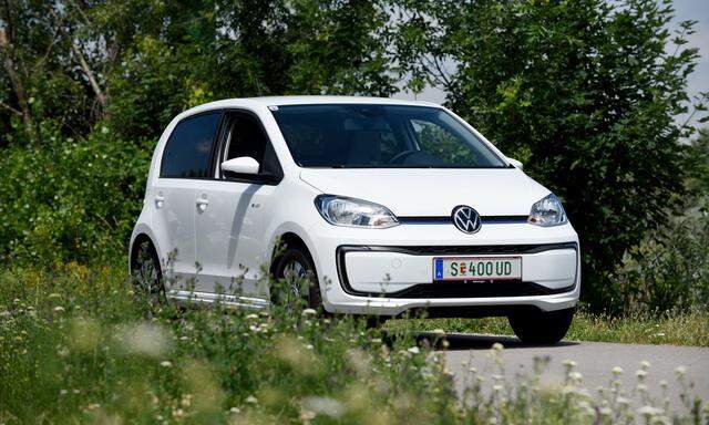 Klein, umweltfreundlich und sparsam: die elektrische Version des VW Up.