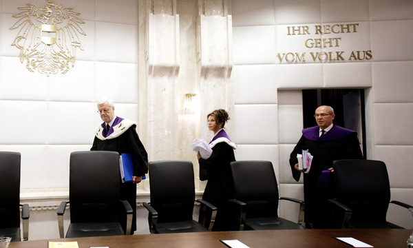 �FFENTLICHE VFGH-VERHANDLUNG ZUR BP-WAHL-ANFECHTUNG