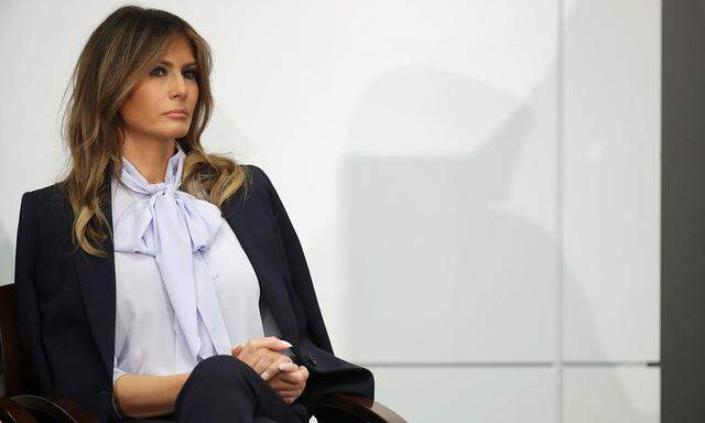 First Lady Melania Trum.