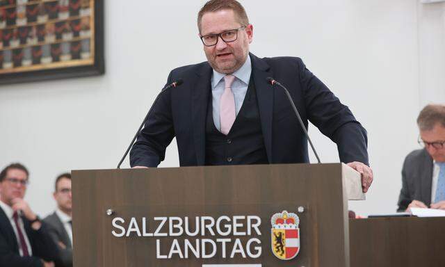  Salzburgs ÖVP-Klubomann Wolfgang Mayer