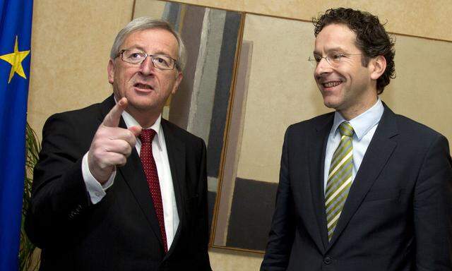 Jeroen Dijsselbloem, Jean-Claude Juncker