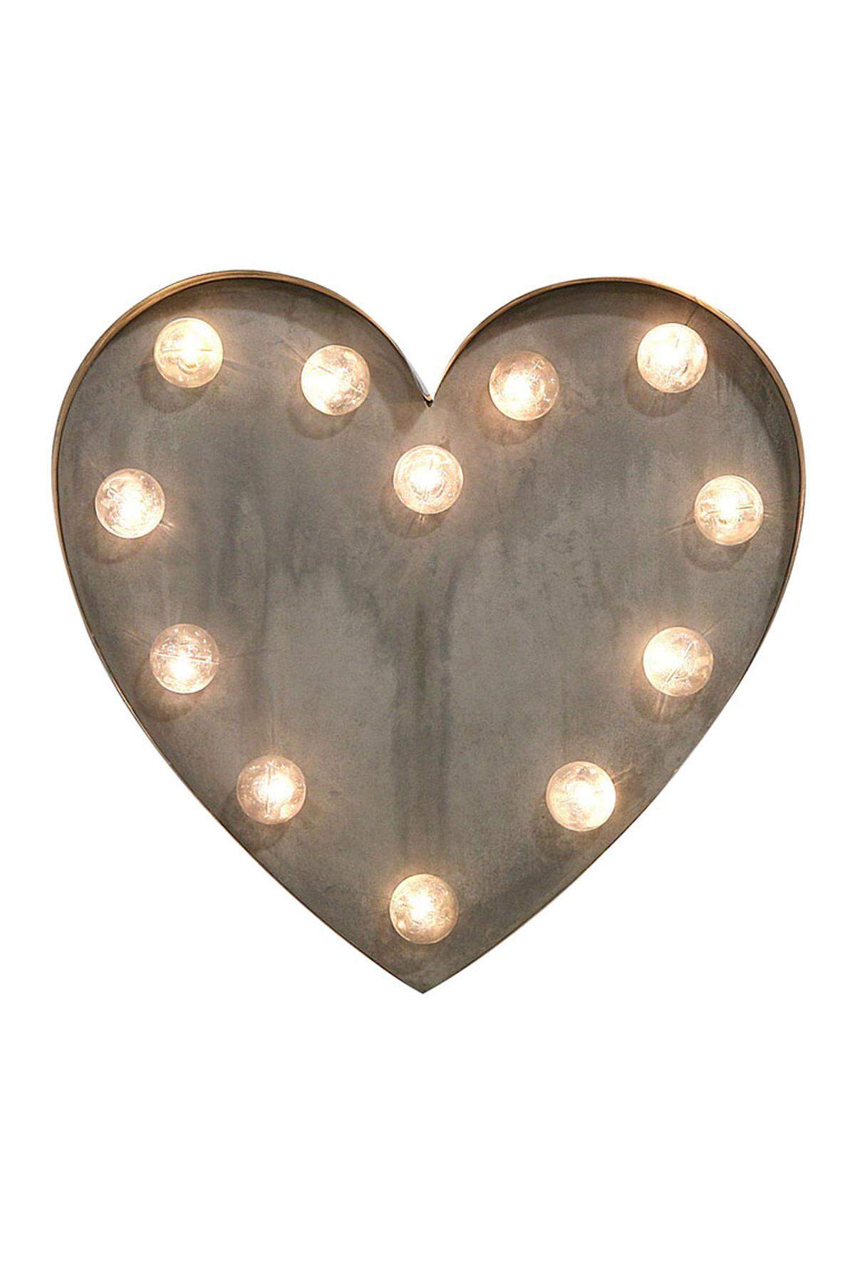 Ein leuchtendes "Silver Heart" von Rocket &amp; Rye.