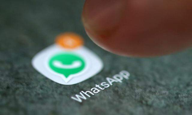 Archivbild. Whatsapp ist in Österreich auf vielen Handys jüngerer Teenager installiert.