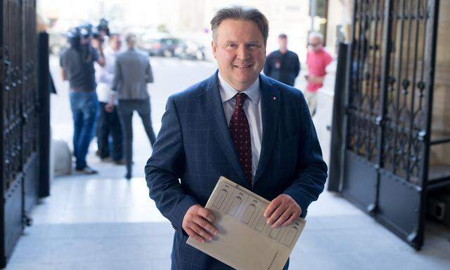 Das rote Match: Wohnbaustadtrat Michael Ludwig (im Bild) gegen Andreas Schieder, Klubchef im Parlament.