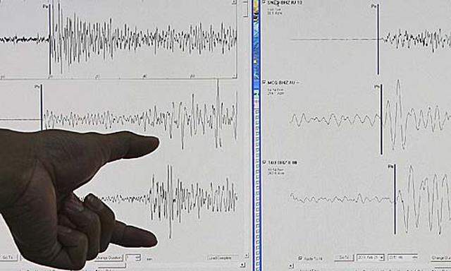 Schweres Erdbeben erschuettert Peru