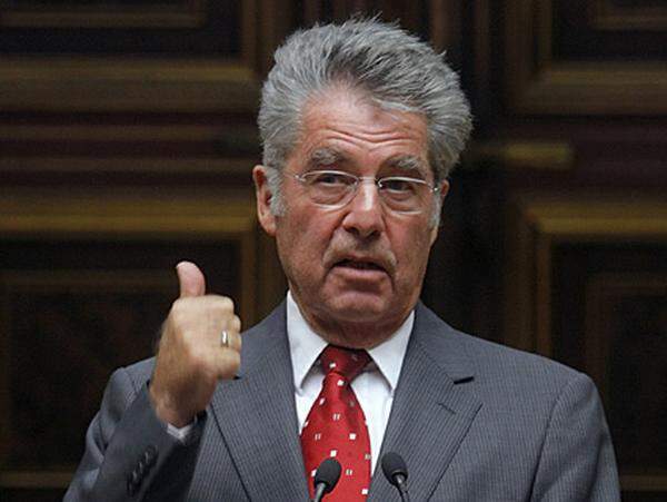 Bundespräsident Heinz Fischer.