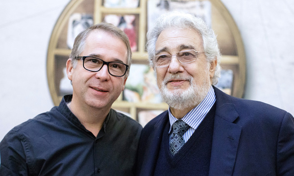 Plácido Domingo (rechts) singt im von de Billy dirigierten „Macbeth“ am 13. 11. die Titelpartie.