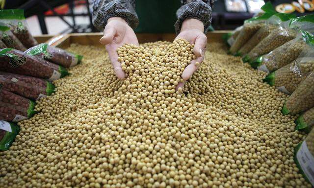 Von den Gegenmaßnahmen sind etwa die Exporte amerikanischer Sojabohnen nach China betroffen.