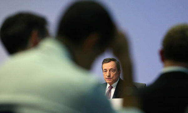 European Central Bank holds a news conference in Frankfurt