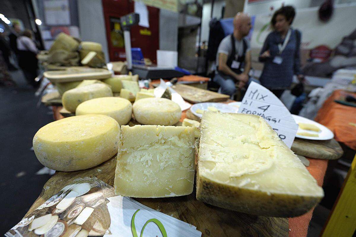 Weitere Bilder von der Turiner Slowfood-Messe: