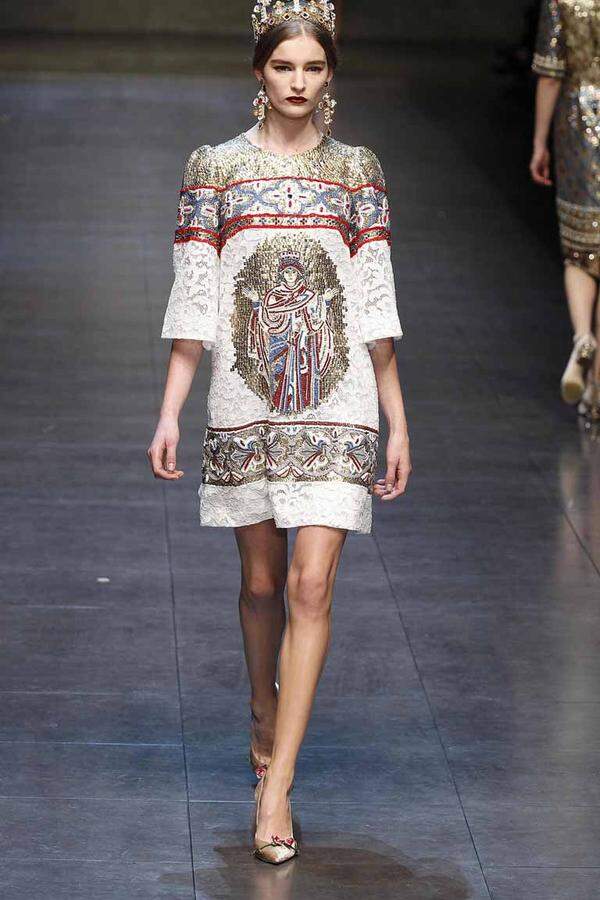 Mailand FW 13/14: Dolce &amp; Gabbana