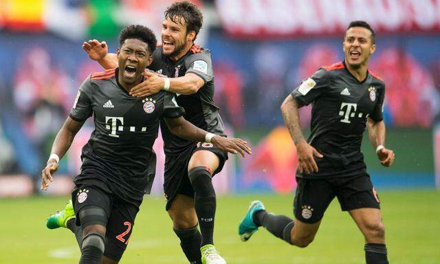 David Alaba hat bei Bayern München viel Grund zum Jubeln.