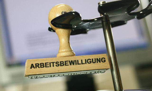 Stempel Arbeitsbewilligung