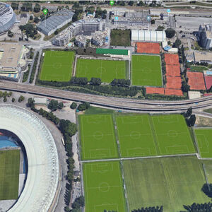 Plan des zukünftigen SCR-Trainingszentrums im Prater.