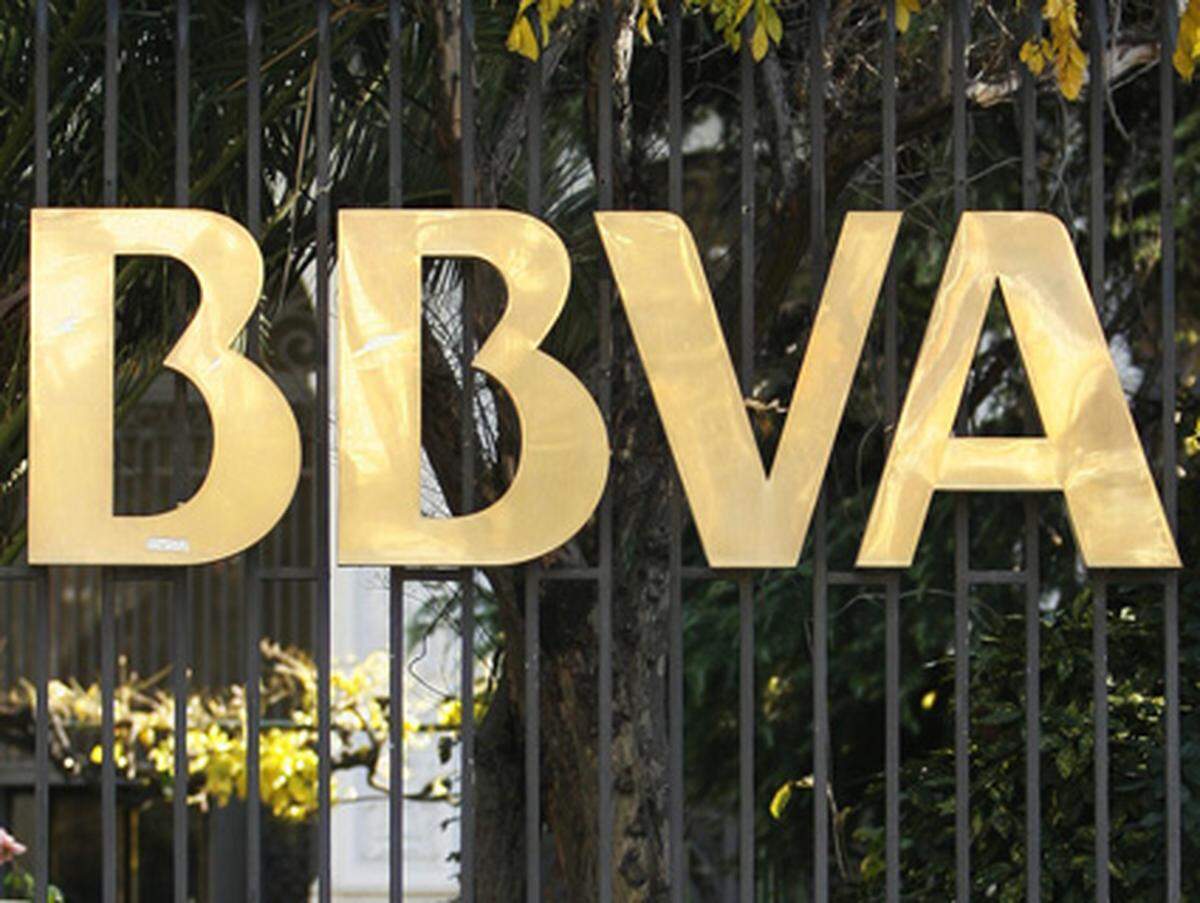 Die spanische Bank  BBVA ist an der Börse 68,5 Milliarden Dollar.