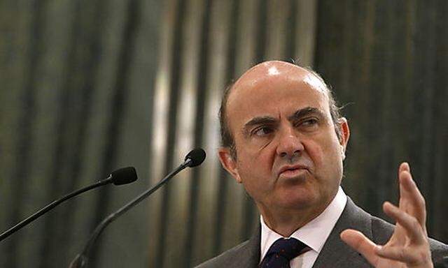 Der Banken-Restrukturierungsfonds werde die Bankia stützen, sagt der spanische Wirtschaftsminister De Guindos