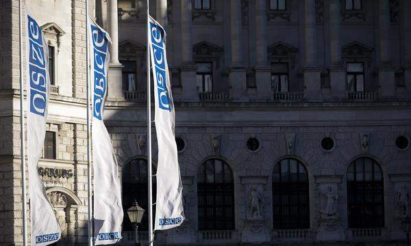 Derzeit steht Nordmazedonien an der Spitze der in Wien ansässigen OSZE. Für die Nachfolge hat sich Estland beworben. Doch Moskau erhebt Einspruch