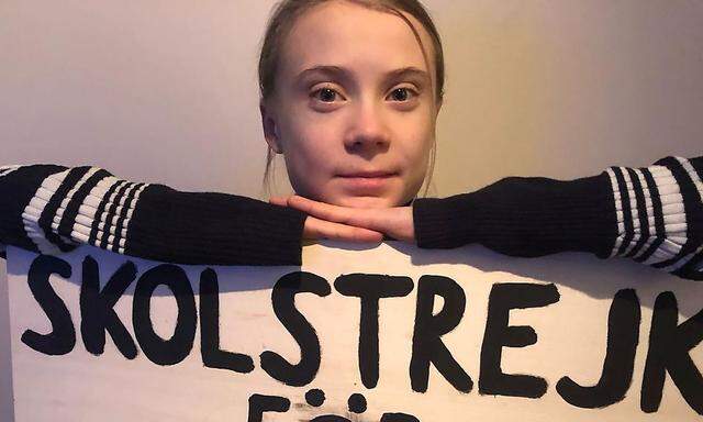 Aktivistin Greta Thunberg.