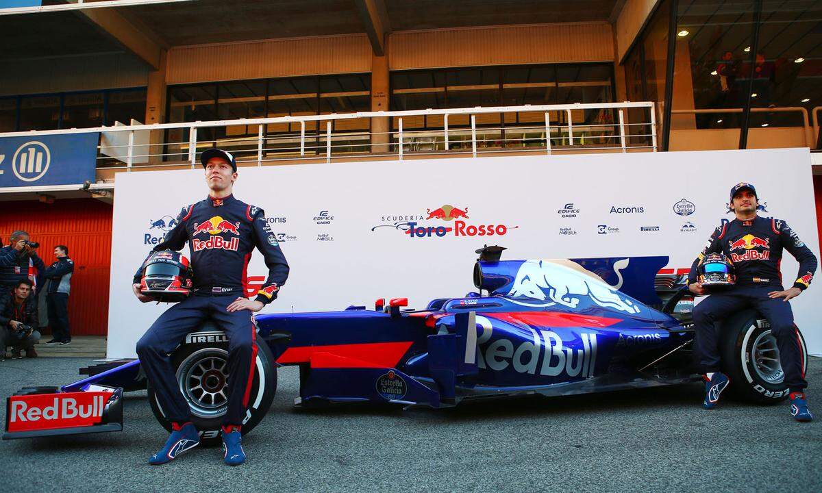 Toro Rosso setzt auf den STR12. Piloten: Daniil Kwjat (RUS), Carlos Sainz jr. (ESP)
