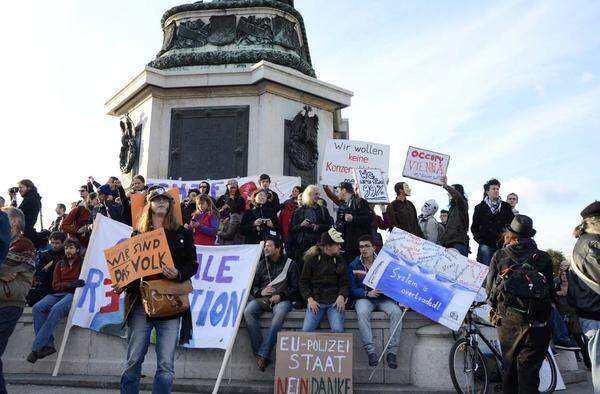 >>Weiter: Mehr Bilder der Demonstration in Wien