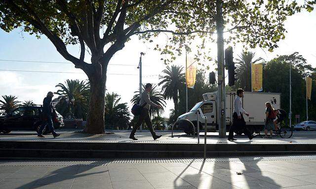 Auch diesem Baum in Melbournes Innenstadt kann man ein persönliches Email schreiben.