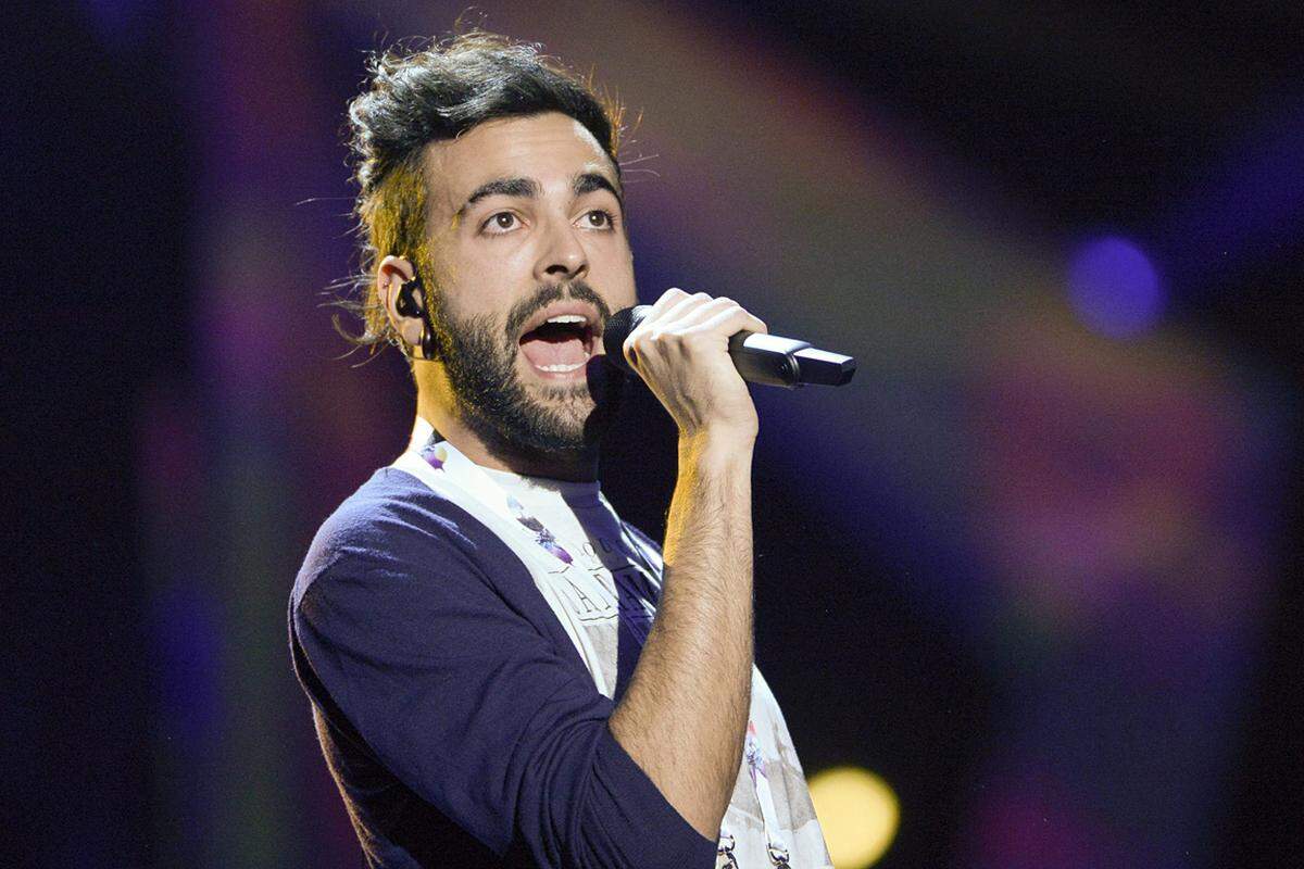 Italien, vertreten durch Marco Mengoni, landete auf dem siebenten Platz.