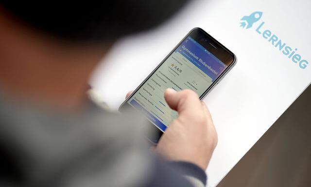 Die App "Lernsieg" sorgte für großes Aufsehen