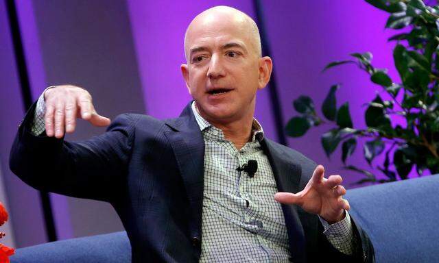 Amazon President, Chairman and CEO Bezos speaks at the Business Insider's 'Ignition Future of Digital' conference in New York City in this file photo